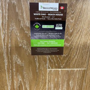 Breezwood Engineering Flooring Natural 5 1/4″ &  7 1/4″