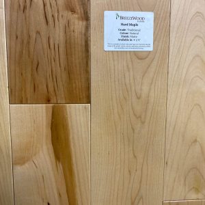 Breezwood Hardwood Flooring Natural Hickory-Traditional 4 1/4″