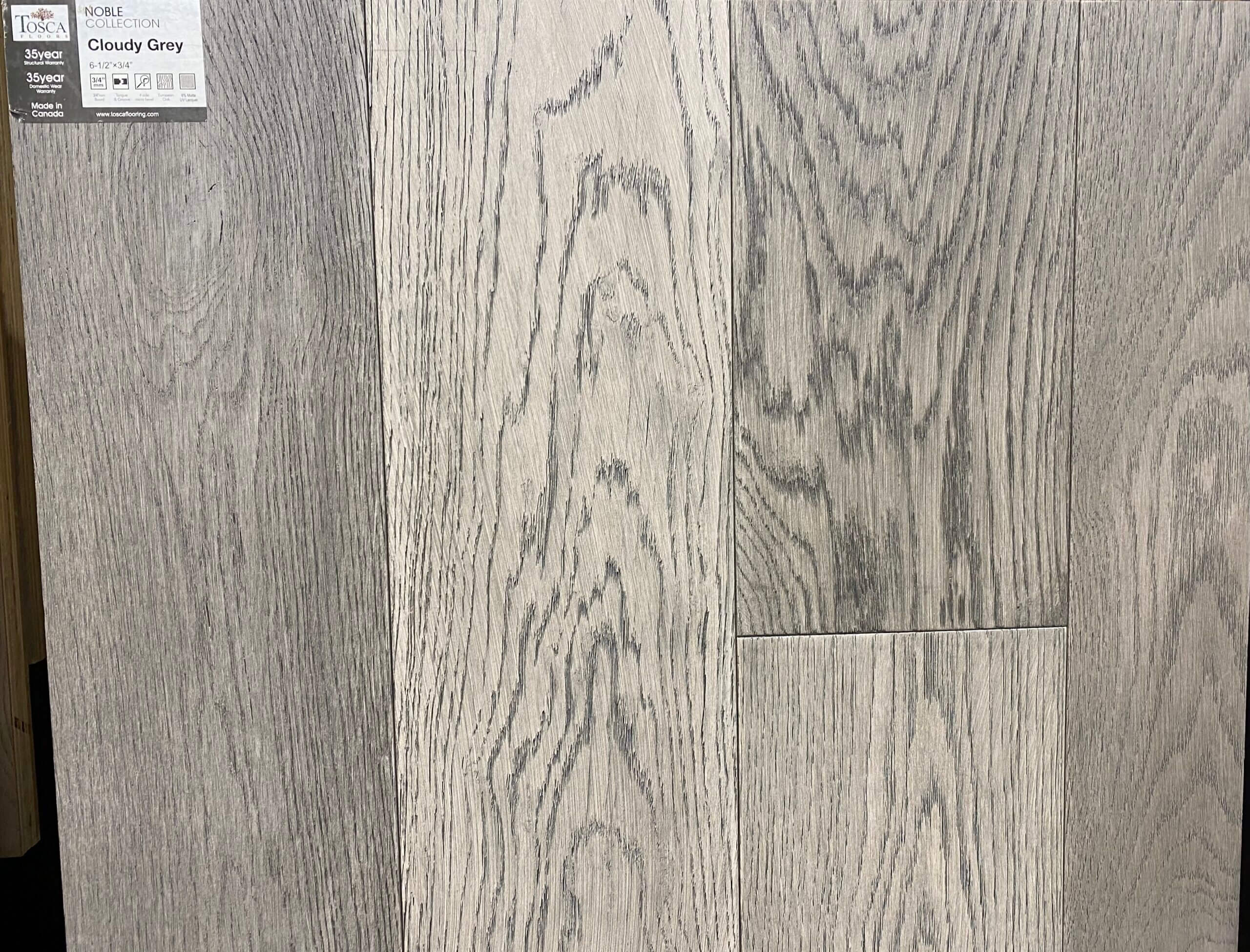 Tosca Engineered Flooring Noble Collection 6 ½” x ¾”
