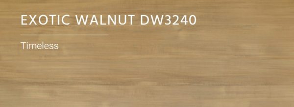 EXOTIC WALNUT DW3240